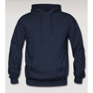 danami plain hoodie navy blue