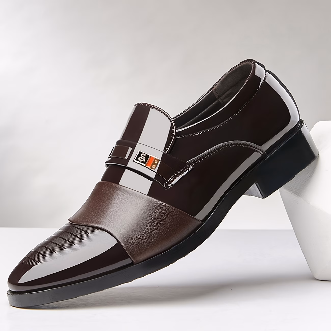 men's business casual slip on shoes