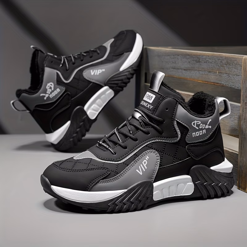 men's casual sports shoes, snow boots with added warmth and comfort men's casual sports shoes, snow boots with added warmth and comfort